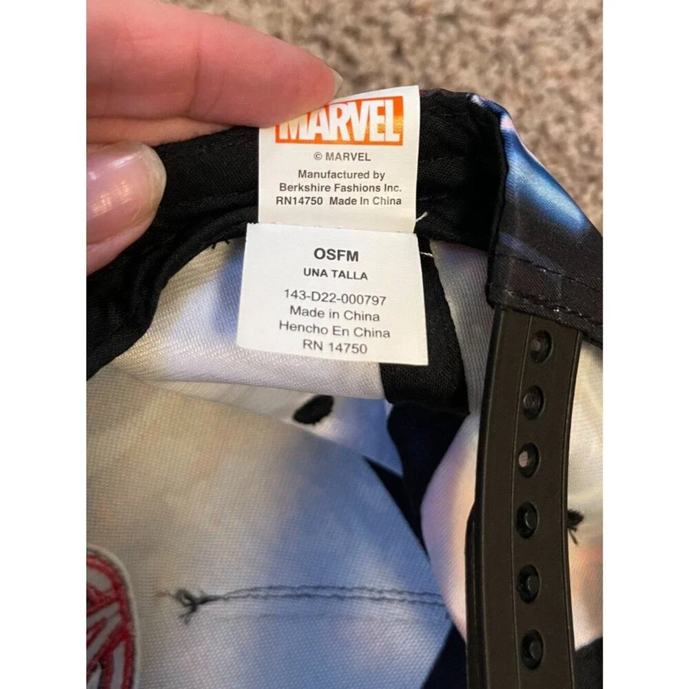 Marvel Avengers Snapback Hat Kids OSFM Iron Man Hulk Captain America Thor